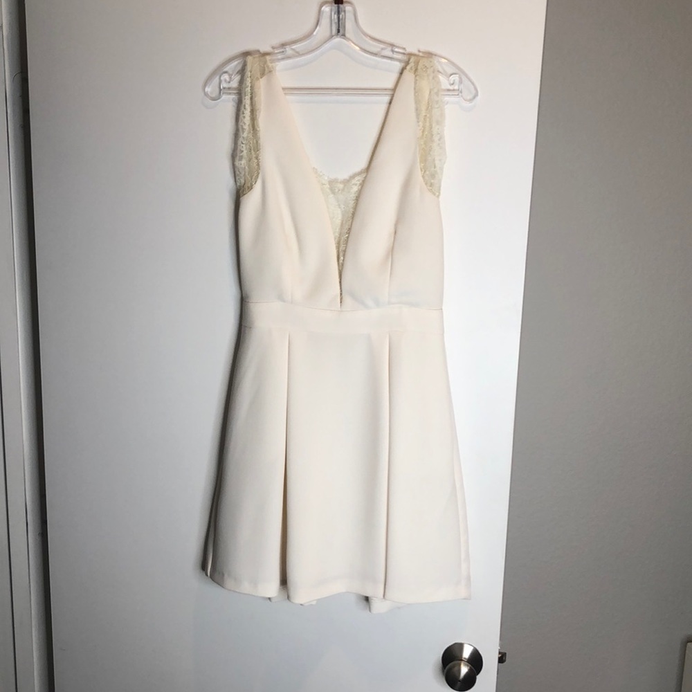 Cream colored dress